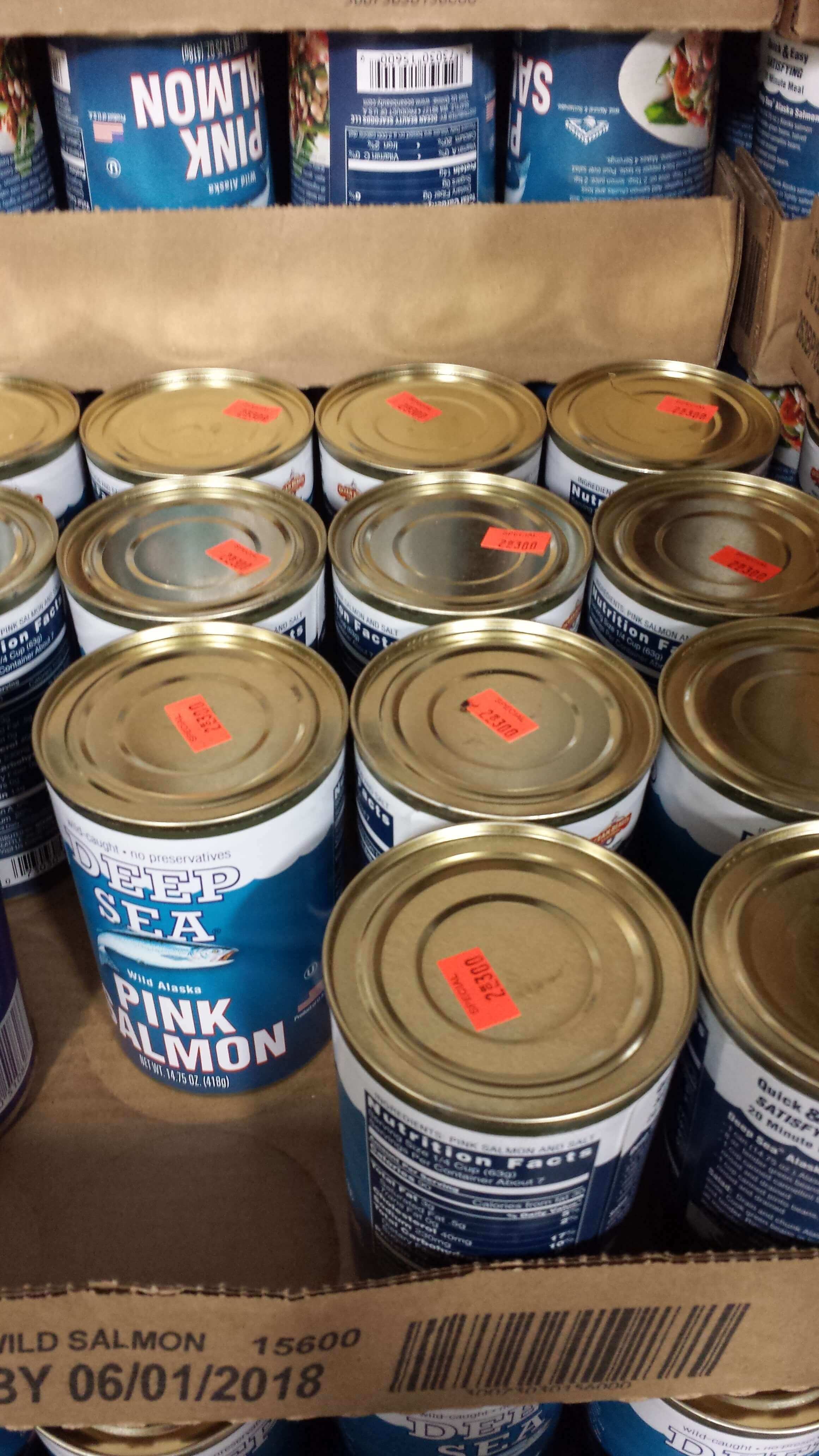 Bargain Foods deal on pink salmon