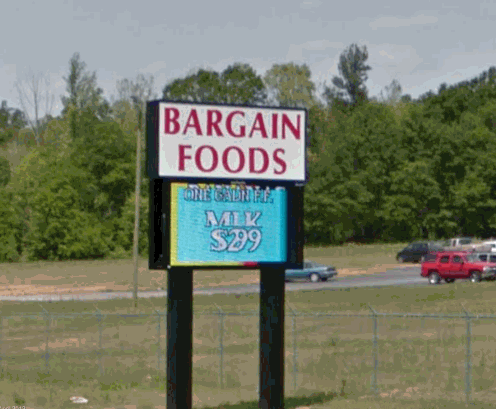 Bargain Foods Store in Pelzer SC