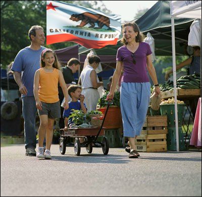 California farmers market