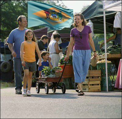 Delaware farmers market