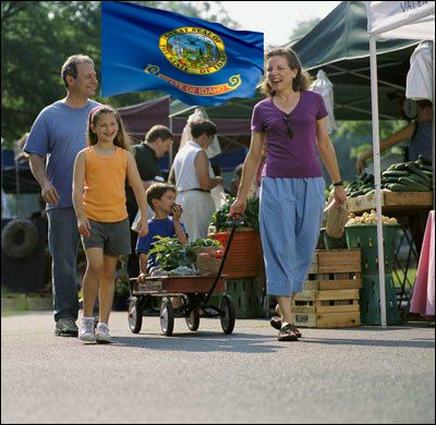 Idaho farmers market