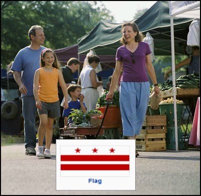 For more Washington DC Farmers Market locations click the link at the bottom of this page to return to main DC directory